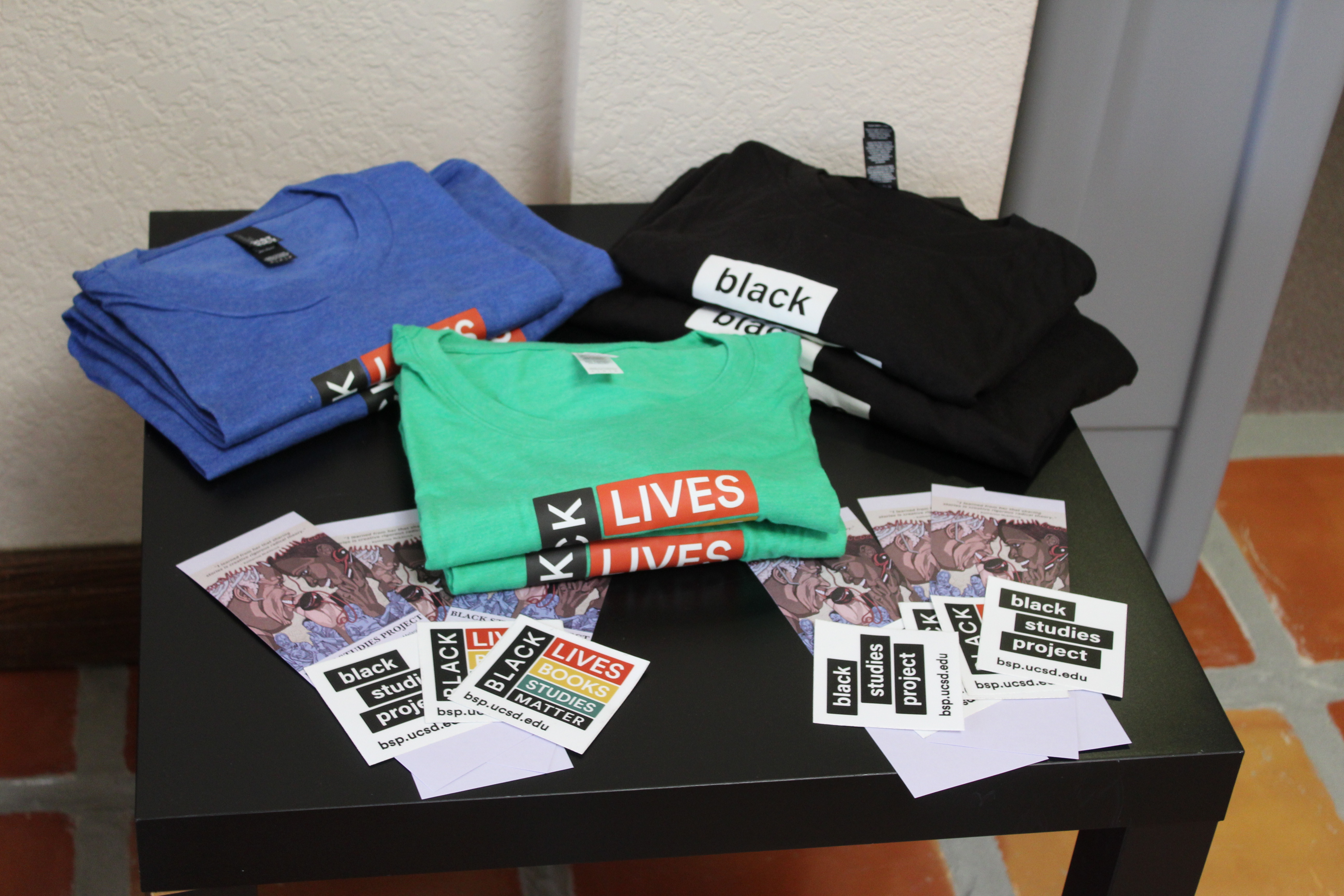 a picture of BSP community swag offerings